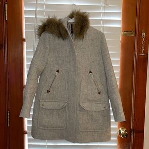 J Crew Chateau parka in Italian stadium-cloth wool - worn once
